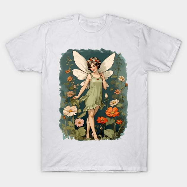 Cute 1920s Fairy T-Shirt by VivaLaRetro